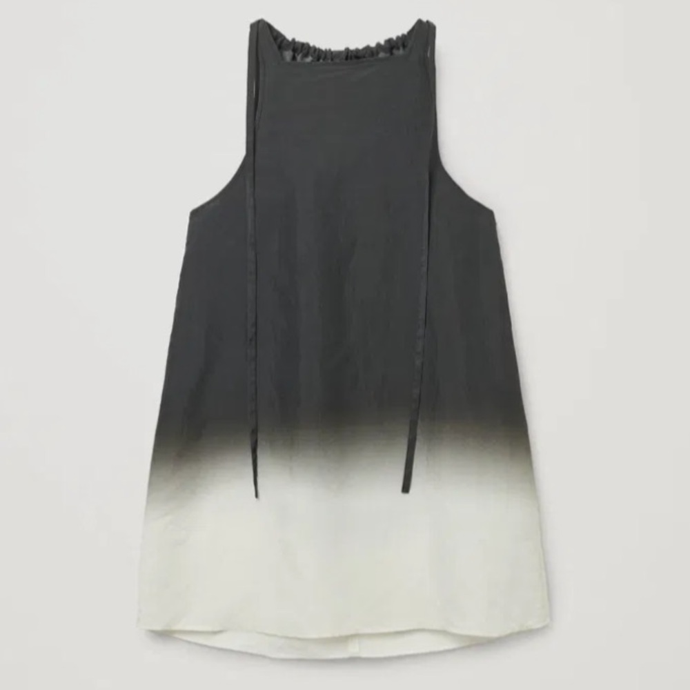Cos Halter Neck Sleeveless Top Ombre Size 4 Great Condition